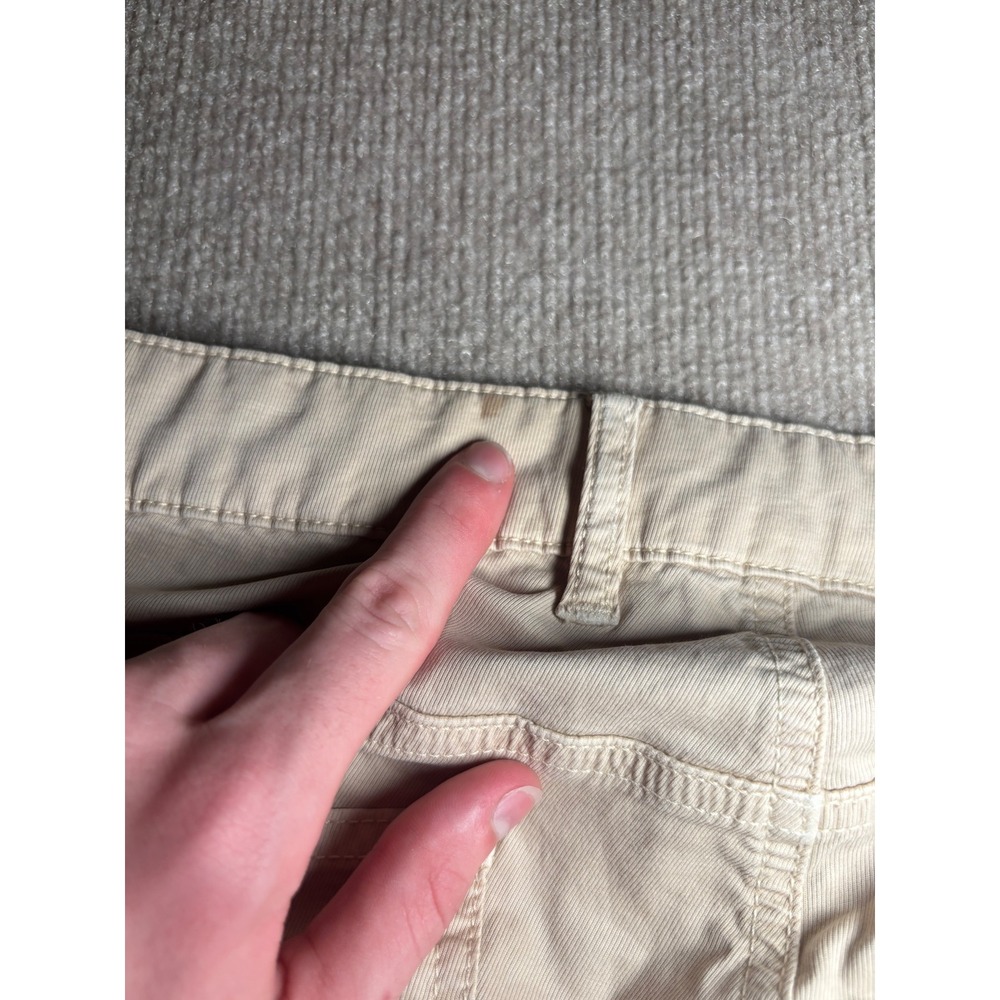 Peter Millar Crown Crafted Mens 38x32 Tan Khaki Five Pocket Pants Trouser Turkey - Picture 9 of 11